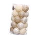 thumbnail image 4 of 25 Bolas Navide?as Para Decorar Las Paredes Del Hogar En Color Blanco Champán Intenso, 4 of 5
