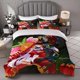 thumbnail image 1 of Hell Inn Day of the Dead Theme Bedding Set | Comfortable Polyester Duvet Cover and 2 Pillowcases Ideal for All Seasons Perfect Gift for Family and Friends, 1 of 1