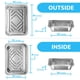 thumbnail image 2 of Recipiente desechable para alimentos MontoPack de 2 libras con capacidad para 100 unidades, 2 of 7