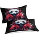 thumbnail image 3 of Funda nórdica de panda gigante con diseño 3D, suave, cómoda y transpirable, funda de edredón con diseño de mascota adorable, funda de edredón para niñas y niños con almohada, 3 piezas suaves, 3 of 3