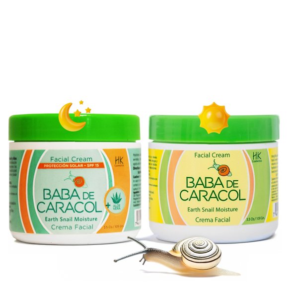 Crema Facial Hidratante Baba de Caracol Aloe Vera 100 ml