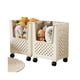 thumbnail image 1 of Cesta Organizadora De Ropa Plegable U Shape Con Ruedas Y Asas, 1 of 4