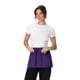 thumbnail image 1 of Delantal Chef Works con cintura unisex, color morado, con bolsillos, 1 of 4