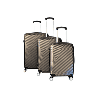 Importclick - Set 3 Maletas Equipaje Cabina Ruedas - Gris