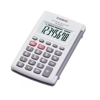 Casio - Calculadora De Bolsillo 8 Digitos Blanco Hl-820Lv-We