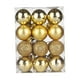 thumbnail image 1 of 24x Bolas De Navidad Decoración Del Hogar Adornos De Árbol De Navidad Para Fiesta Hogar Vacaciones Dorado, 1 of 5