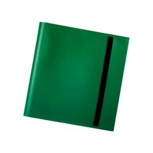 Genérico - Carpeta De Tarjetas Con Diseño De Correa, Álbum De Almacenamiento Para Coleccionista De 480 Tarjetas Para Tarjetas De Juego, Color Verde