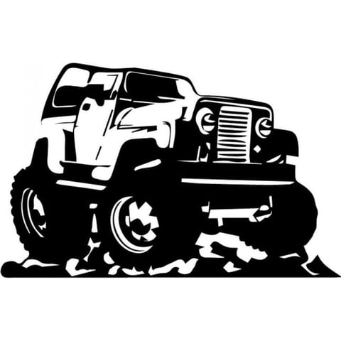 Rienda Libre Graphics - Decomural Jeep Landrover Cars Transport Ws-32801