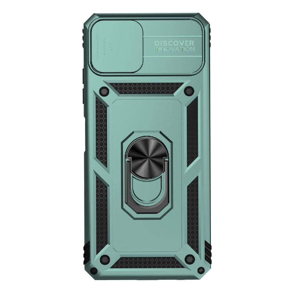 Estuche Gangxun Para Samsung Galaxy A22 5g, Soporte Giratorio 360°, Estilo Mecánico Y Magnético