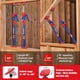 thumbnail image 5 of Barra de soporte telescópica WORKPRO Cabinet Jack para tercera mano, paquete de 4, 5 of 8