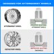 thumbnail image 5 of Tuercas de rueda ezaccessory 14x1.5 24 uds cromo 112 mm, 5 of 6