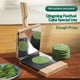thumbnail image 2 of Prensa de tortilla de madera Prensa de tortilla mexicana hecha de madera natural de bambú de grado alimentario (cuadrado 8"), 2 of 3