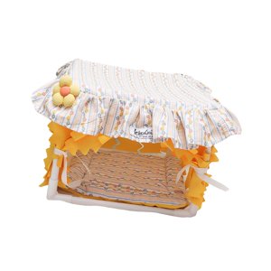 Ioensy - Cama Para Cobayas, Suave, Para Animales Pequeños, Erizo, Chinchilla, Color Amarillo