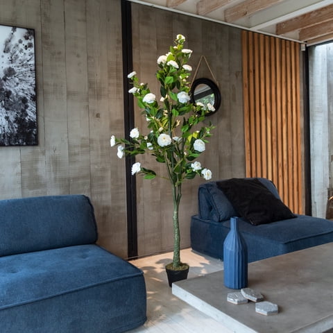 Vadell Home - Arbol De Camelia Blanca De 180 Cm
