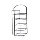 thumbnail image 5 of Estantes Extensibles Para Encimera, Decoración De Habitación, Estante De Almacenamiento De Cocina De Metal De 23x45cm, Negro, 5 of 5