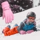 thumbnail image 2 of Guantes de bicicleta para niños y niñas, guantes de nieve para niños, guantes de esquí de invierno para niños, guantes cálidos a prueba de viento con bordado de rosas, guantes de esquí para niños, 2 of 5