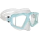 thumbnail image 1 of Máscara Cressi Horizon de 4 lentes, transparente y cian hielo para bucear, 1 of 7