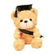 thumbnail image 1 of Lindo Oso De Peluche De 28cm, Peluche De Simulación De Animales Para Regalos De Novia, Sombrero Negro, 1 of 5