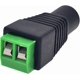 thumbnail image 2 of Conector hembra DC a bloque de terminales de 2 tornillos para cámaras de seguridad CCTV, paquete de 10, 2 of 3