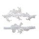 thumbnail image 3 of 2x Conjunto De Ligas De Boda, Ligas De Novia Para Fiestas, Damas De Honor, Bodas, Blanco, 3 of 5
