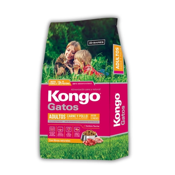 KONGO GATOS CARNE & POLLO 1 KG