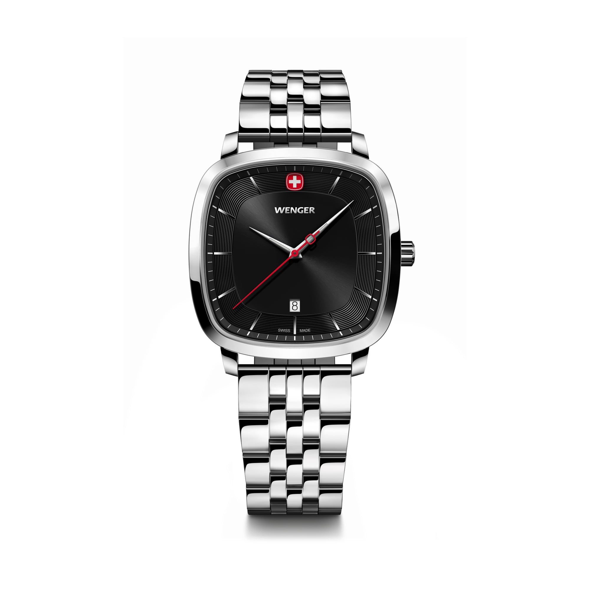 Reloj Vintage Classic Acero 37 Mm Negro Wenger
