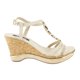 thumbnail image 1 of Sandalia Exs Iris Cuero Beige, 1 of 5