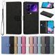 thumbnail image 1 of Funda Cartera de PU para Xiaomi 17 Pro con Tarjetas, Negro, 1 of 6