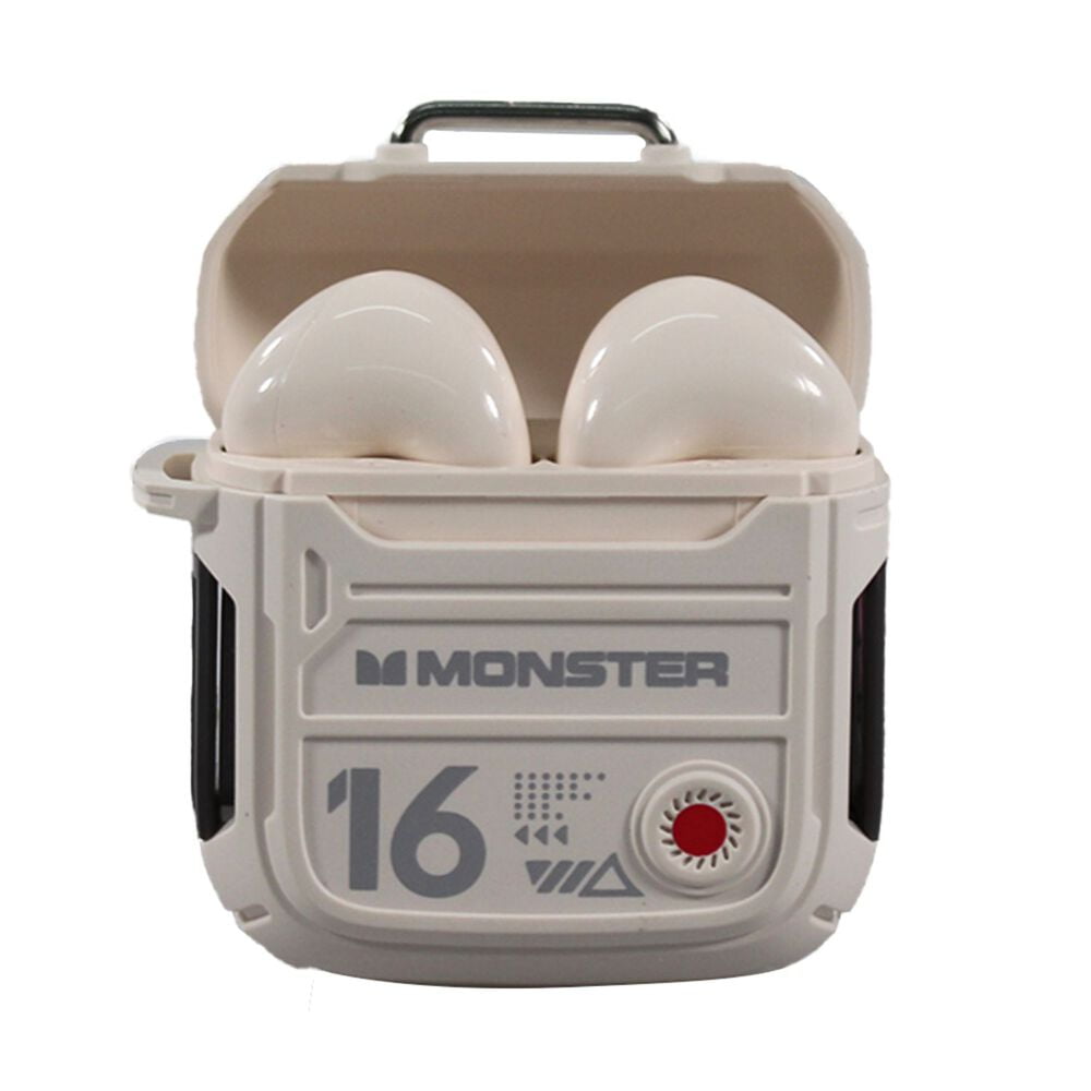 Audifonos Inalámbricos Monster Airmars Xkt16 Bateria 20h Bt 5.4 Beige