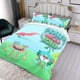 thumbnail image 3 of Lale Ki Lolu Conjunto de sábanas temático, trío de piezas, cómodo y amigable con la piel, diseño único, regalo de decoración para el hogar para familiares, amigos y fans, 90 cm * 190 cm, 3 of 6