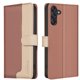 thumbnail image 1 of Funda Cartera con Bloqueo RFID para Samsung Galaxy S25 Plus con Ranuras y Soporte Marrón, 1 of 5