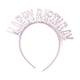 thumbnail image 1 of Diadema De Feliz Cumpleaños Diadema De Feliz Cumpleaños Para Regalos De Celebración De Fiesta Rosa, 1 of 5