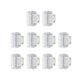 thumbnail image 3 of 10 Uds Cubierta De Gancho Cubierta Protectora De Mano Calamar Jig Funda Protectora De Gancho Blanco M, 3 of 5