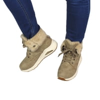 Megabazar Spa - Zapatilla De Mujer Invierno 32 Yassne Gris