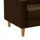 thumbnail image 3 of Sofa Retro 1c Felpa 04 Chocolate, 3 of 6