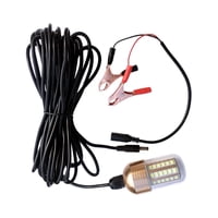 Magideal - 12V 30W 60 Led Cebo Luz Sumergible Tipo De Debajo D Señuelo Buscador , Luz Verde