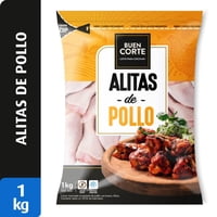 Pollo Alitas Congeladas 1 Kg El Buen Corte