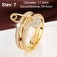thumbnail image 4 of Anillo Creativo De Tres Colores, Anillo Desmontable, Personalidad Femenina, Microincrustaciones, Anillo De Pin De Circonita Aaa, 4 of 5