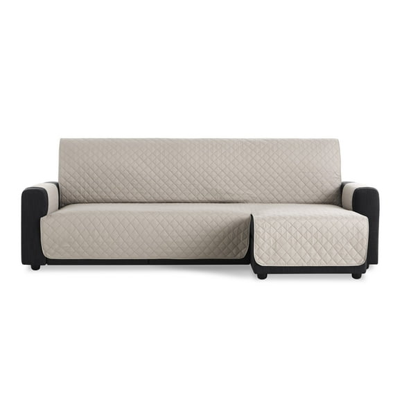 Fundas Chaise Longue Acolchado 200 Marfil