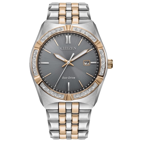 Reloj Citizen BM7646-55H Eco-Drive Diamante 40 mm Gris