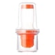 thumbnail image 2 of Botella Dispensador Con Brocha Silicona Para Aceite Y Salsas Naranja, 2 of 9