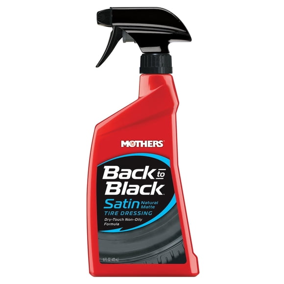 Mothers 473 ml Satin Back-to-Black – Acondicionador Satín para Neumáticos