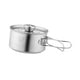 thumbnail image 2 of Olla Plegable Con Tapa Para Utensilios De Cocina, Para Picnic, Senderismo, Pesca, 1600 Ml, 2 of 3
