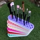 thumbnail image 5 of Organizador de escritorio, soporte de silicona para brochas de maquillaje, caja de almacenamiento de cosméticos, soporte para brochas de maquillaje, soporte para bolígrafos de pintura para guardar y a, 5 of 5