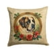 thumbnail image 1 of Cojín Saint Bernard Christmas, 1 of 5