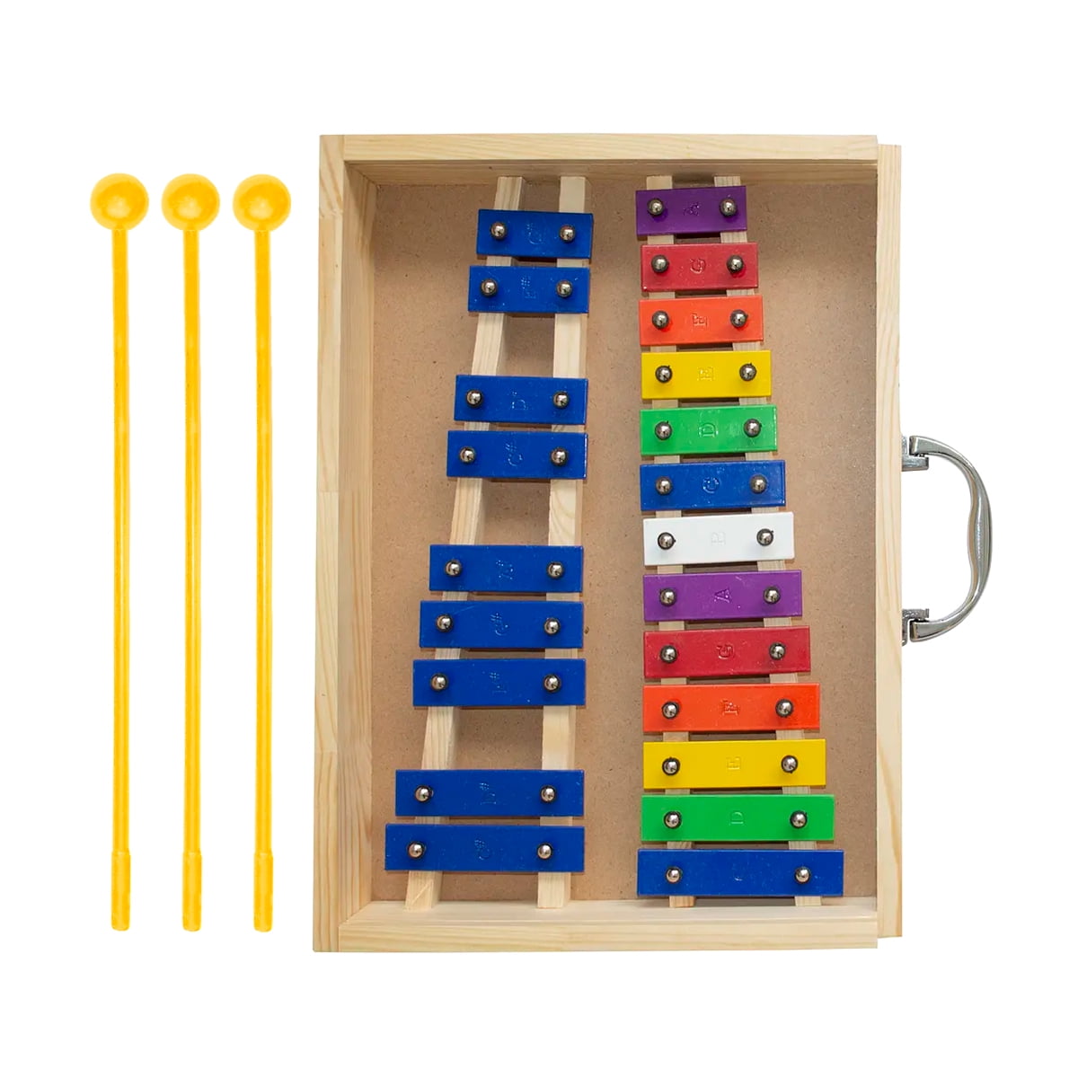 Allegro - Metalófono Cromático 22 Tonos Color All22sc