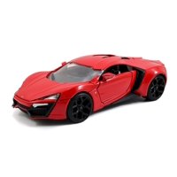 Coche Fundido A Presión Jada Fast & Furious 1:24 Lykan Hypersport Kids