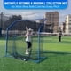 thumbnail image 5 of Red de béisbol y sóftbol WICTTISPOSI de 7 x 7 pies con sistema de bloqueo, 5 of 9