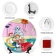 thumbnail image 3 of Plato Decorativo de Porcelana Fina Los Supersónicos Desmarcar 15 cm, 3 of 6