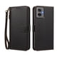 thumbnail image 1 of Funda Tipo Billetera para Motorola Moto G55 5G con Soporte y Bolsillo con Cierre Negro, 1 of 1